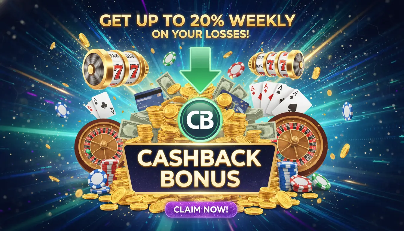 Night rush casino Cashback Bonus