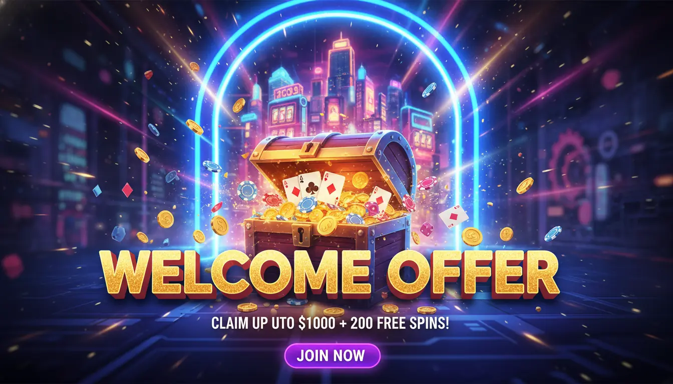 Willkommensangebot bei Night rush casino
